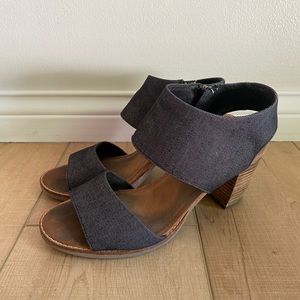 Women’s Tom’s Majorca Heels Size 8